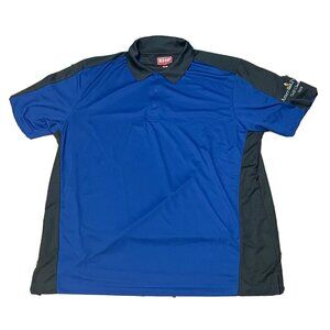 Red Kap Amer Pride Golf Classic 2019 polo shirt mens 2XL short sleeve blue